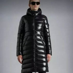Moncler Moka Long Down Puffer Coat